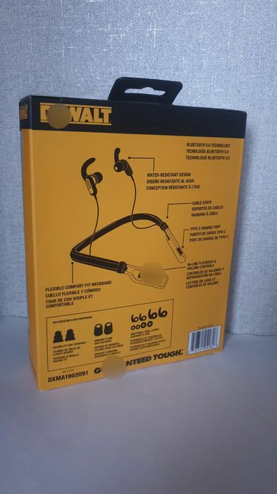 Беспроводные наушники DEWALT Jobsite Pro DXMA1902091