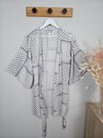 Kimono damskie narzutka 100% wiskoza na plażę letnie H&M 38 M
