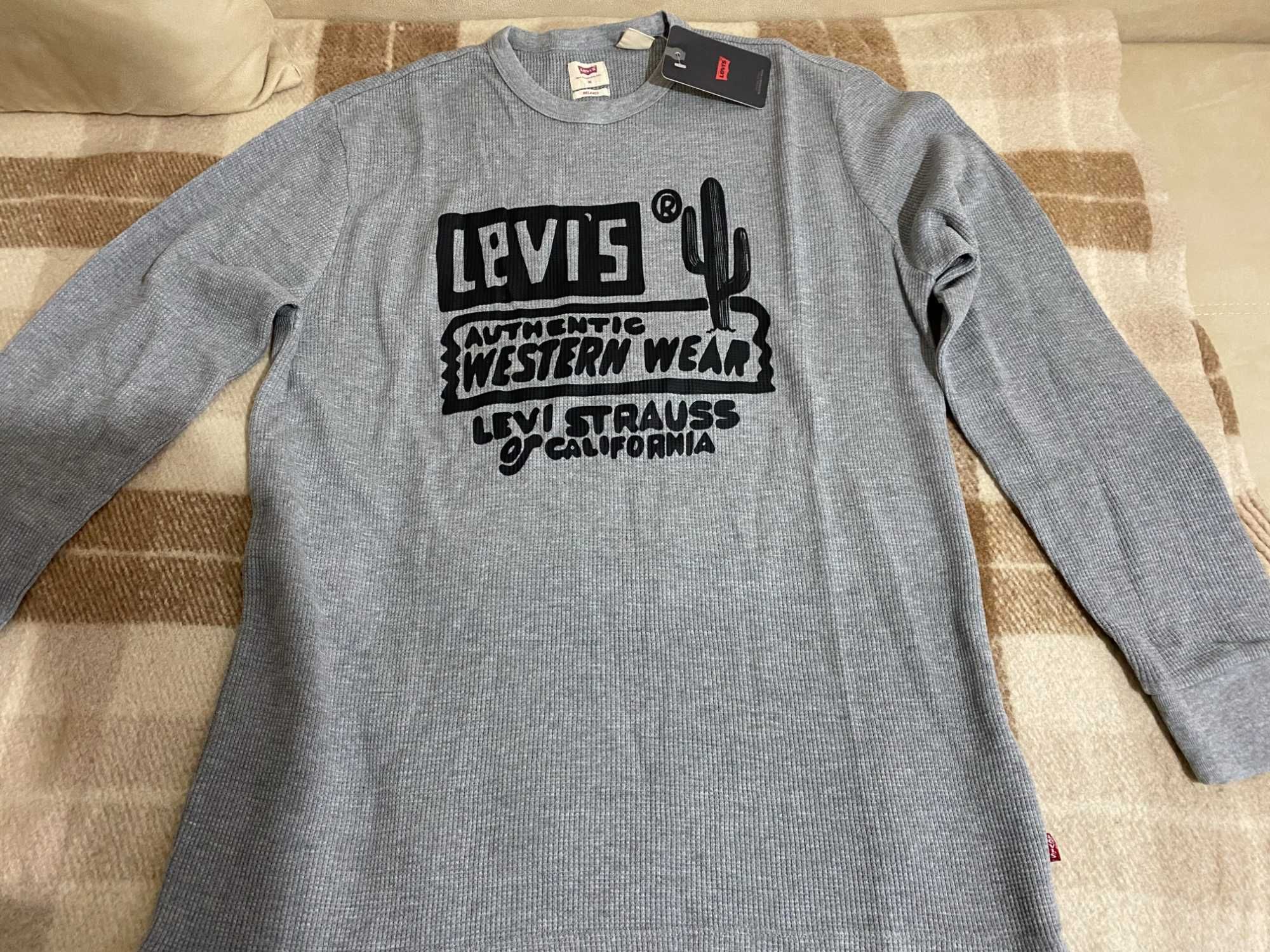 Лонгслів Levi’s Long Sleeve Thermal Western Wear, термокофта Левіс