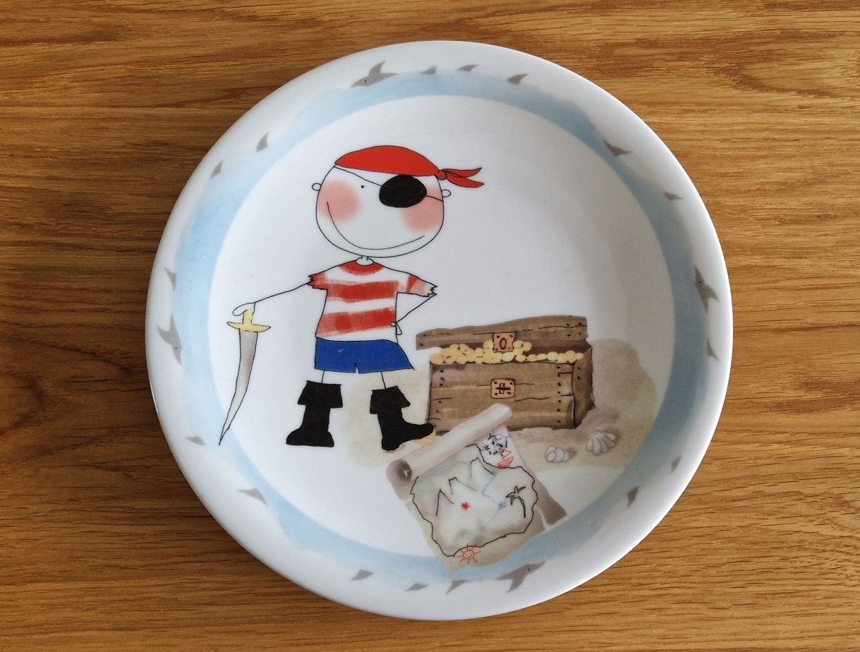 Talerz dla dziecka Kahla porcelana  21 cm