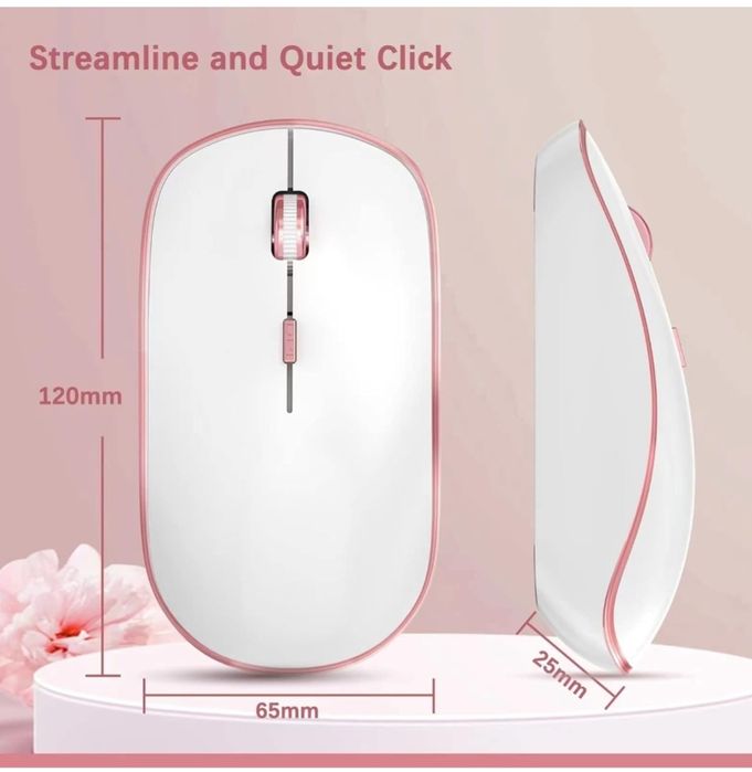 Zestaw bezprzewodowej klawiatury, 2,4 G, ultracienka, myszka