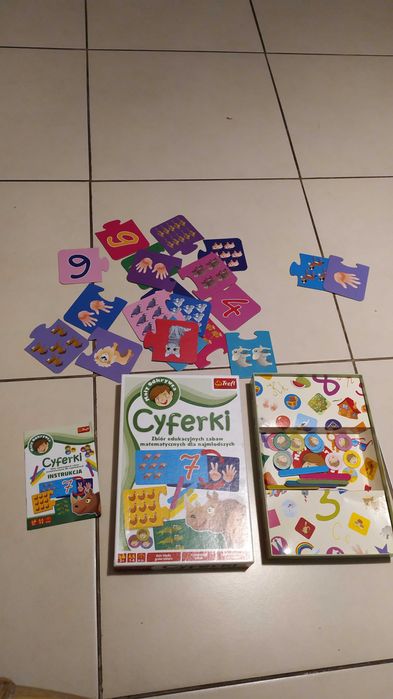Gra "Cyferki" od Trefla