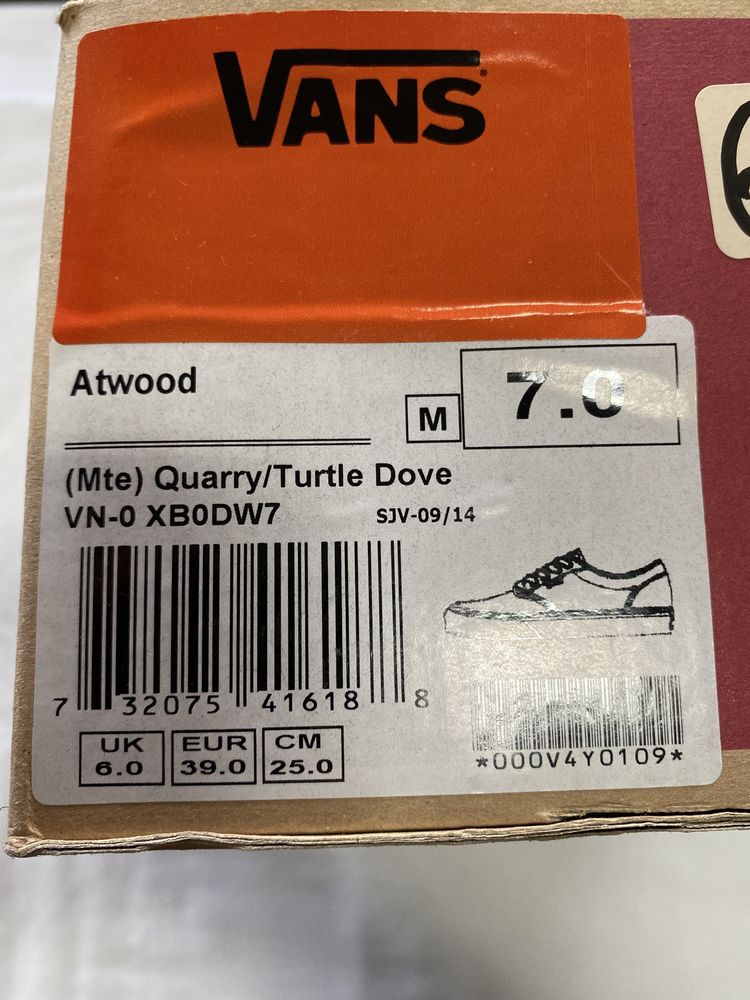 Buty Vans Atwood 39