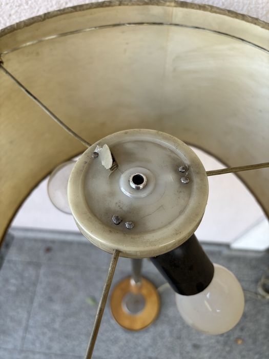 Lampa Podłogowa GDR Mid-Century Modern Lata 60te XXw Vintage Design.