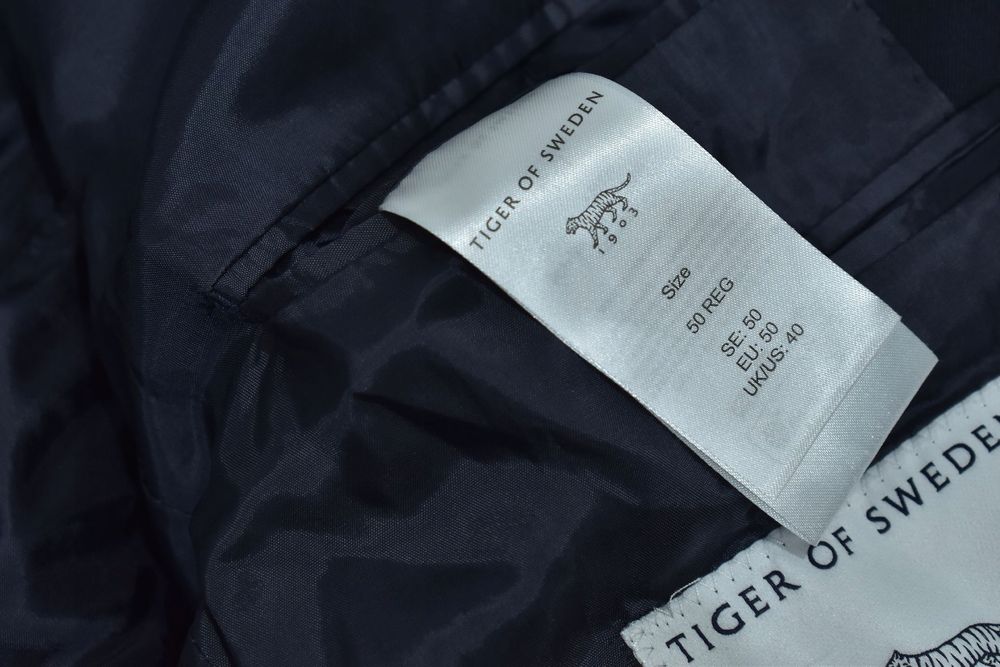 Tiger Of Sweden Justins Wełniana Marynarka Męska 50