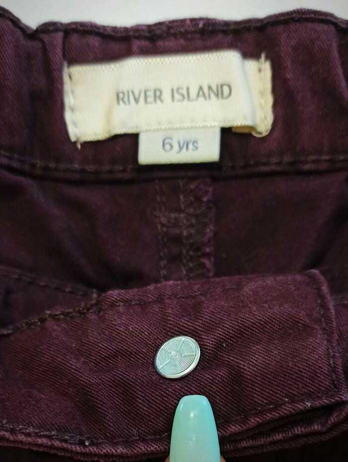 Джинси River Island, на хлопчика 6 -7 років (для школи)