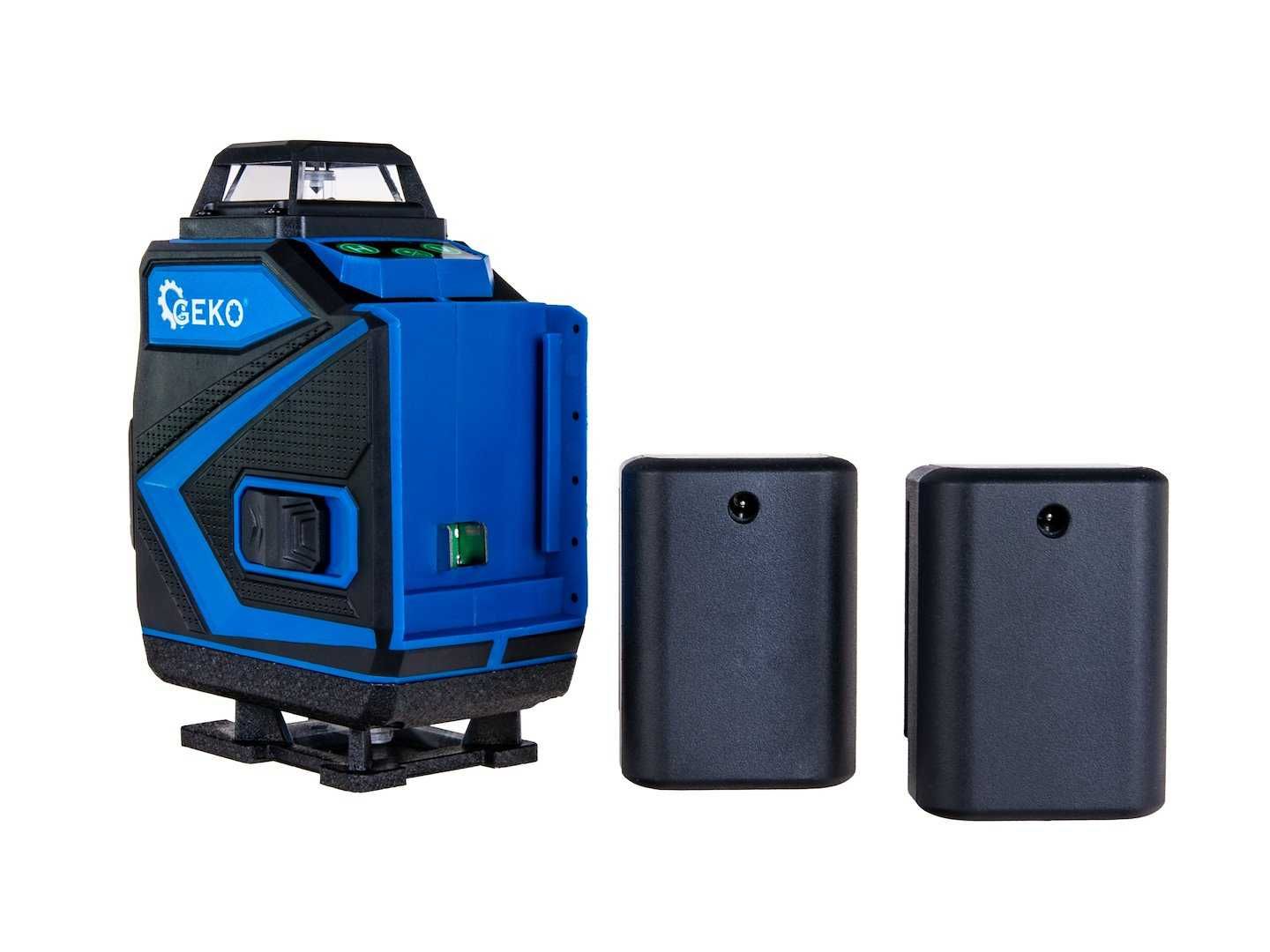 Laser krzyżowy poziomica laserowa 360 zielony samopoziomujący +akcesor