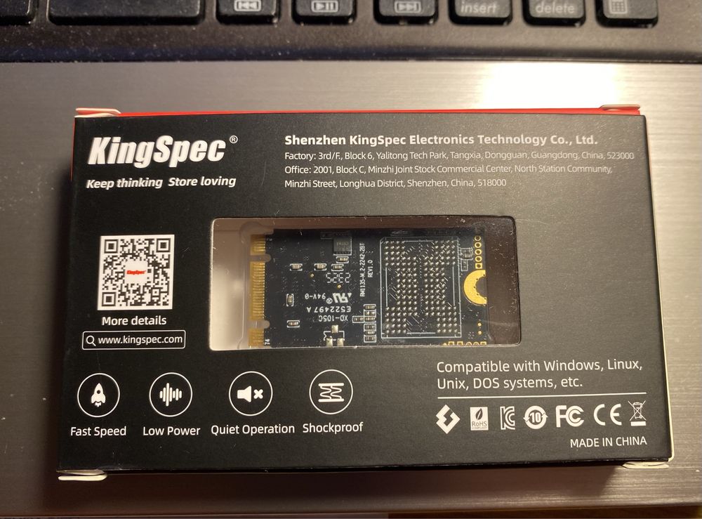 Жесткий  диск SSD  1Tb