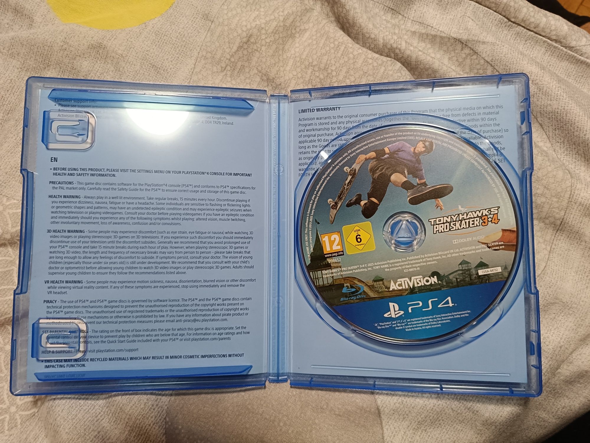 Tony Hawk's Pro Skater 3+4 PS4 i PS5