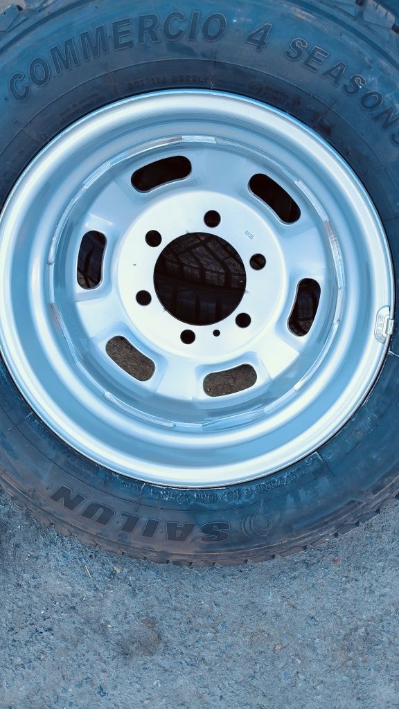 Koła felgi bus IVECO 16 cali bliźniak 195/75r16c wzmocnione NOWE