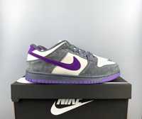 Чоловічі кросівки Nike SB Dunk Grey Purple