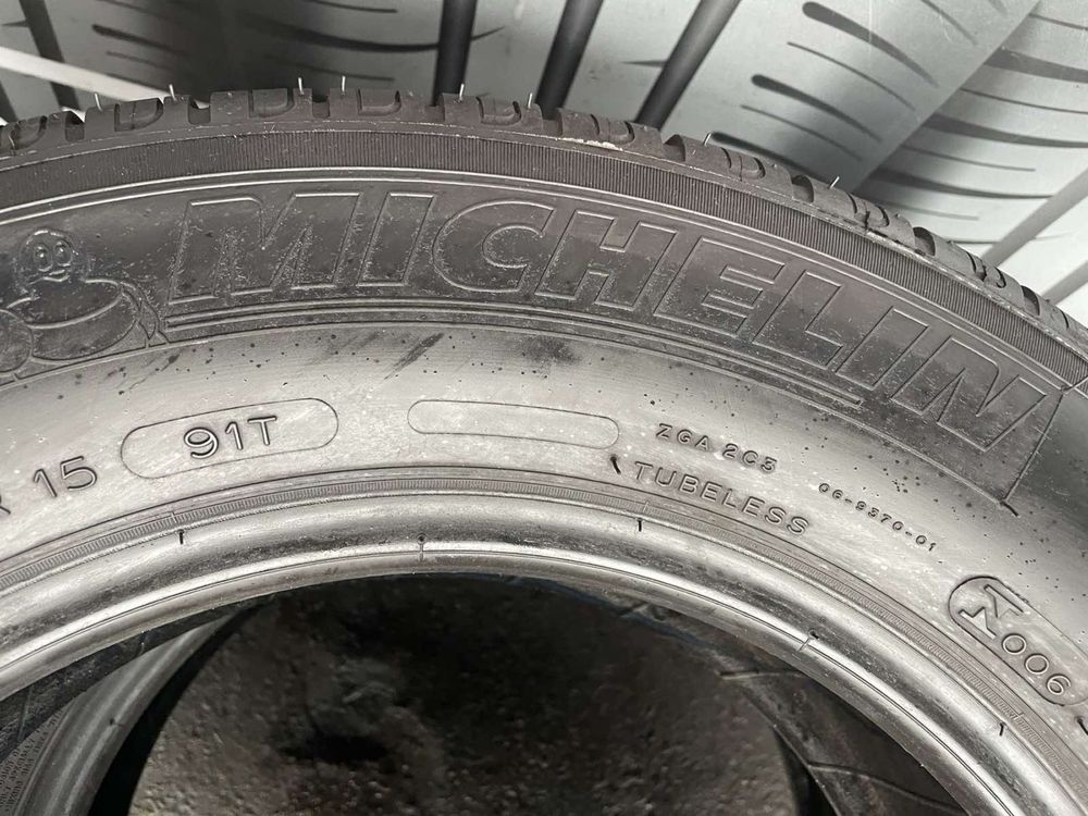 Шини 195/65 R15 Michelin пара літо 2022р 6,5мм