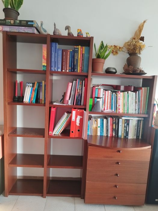 Estante madeira (180x85x38)