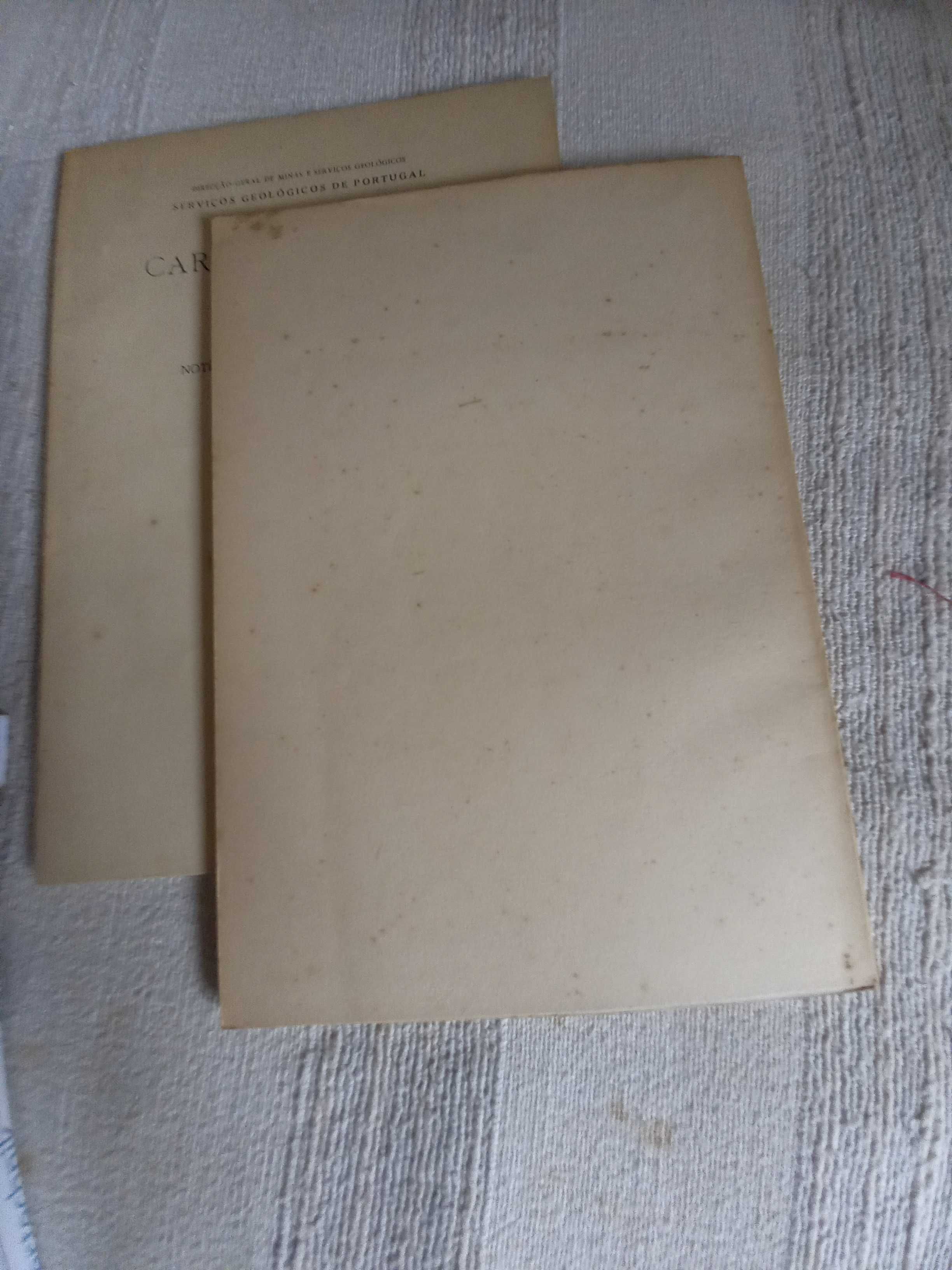 carta geológica da Marinha Grande em 1 9 6 5