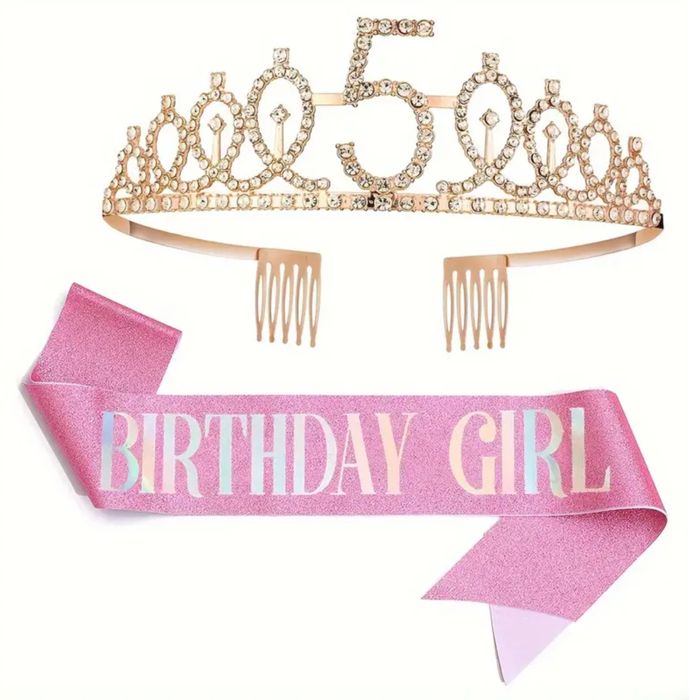 День народження 5 років корона діадема