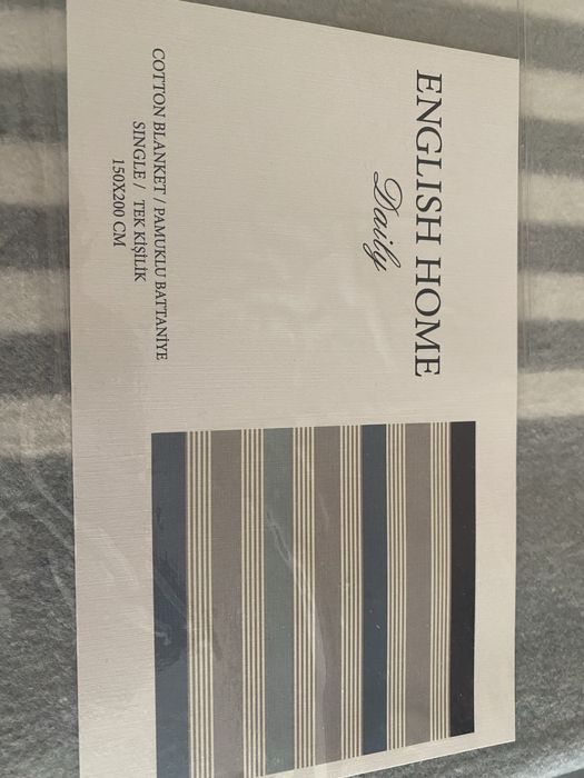 Плед новый.