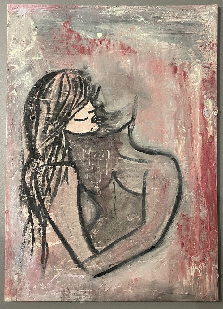 Obraz 50x70 abstrakcja „kompilacja” Bartosz Chmielak