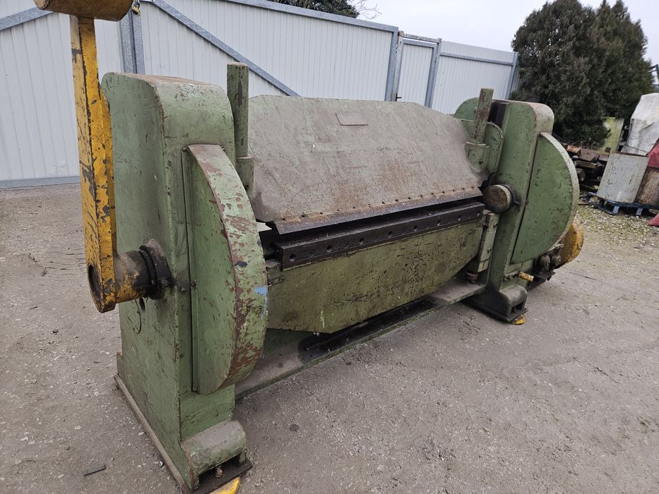 Zaginarka do blachy krawędziarka prasa mechaniczna 1500x6.5 mm