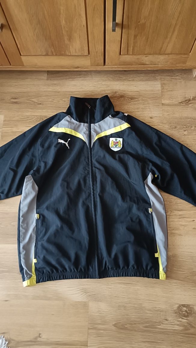 Bluza Puma L sportowa piłkarska xl Bristol City dres czarna kurtka