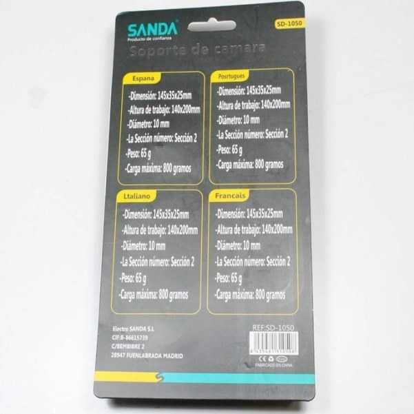 Mini Suporte Tripé em metal para telemóvel SD-1050 Novos em caixa