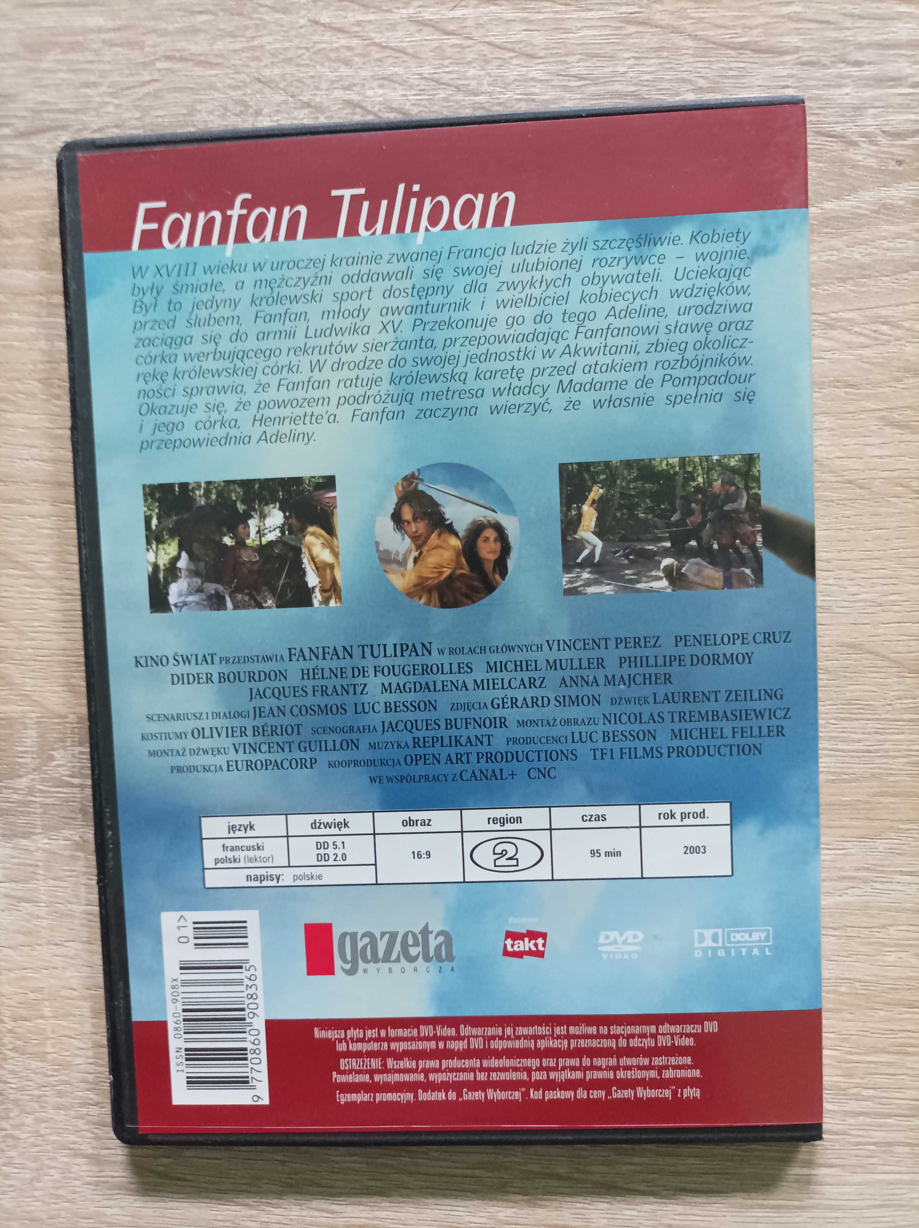 Film DVD Fanfan Tulipan