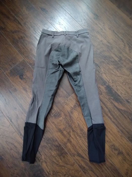 Bryczesy Pikeur szare z długim lejem S 36