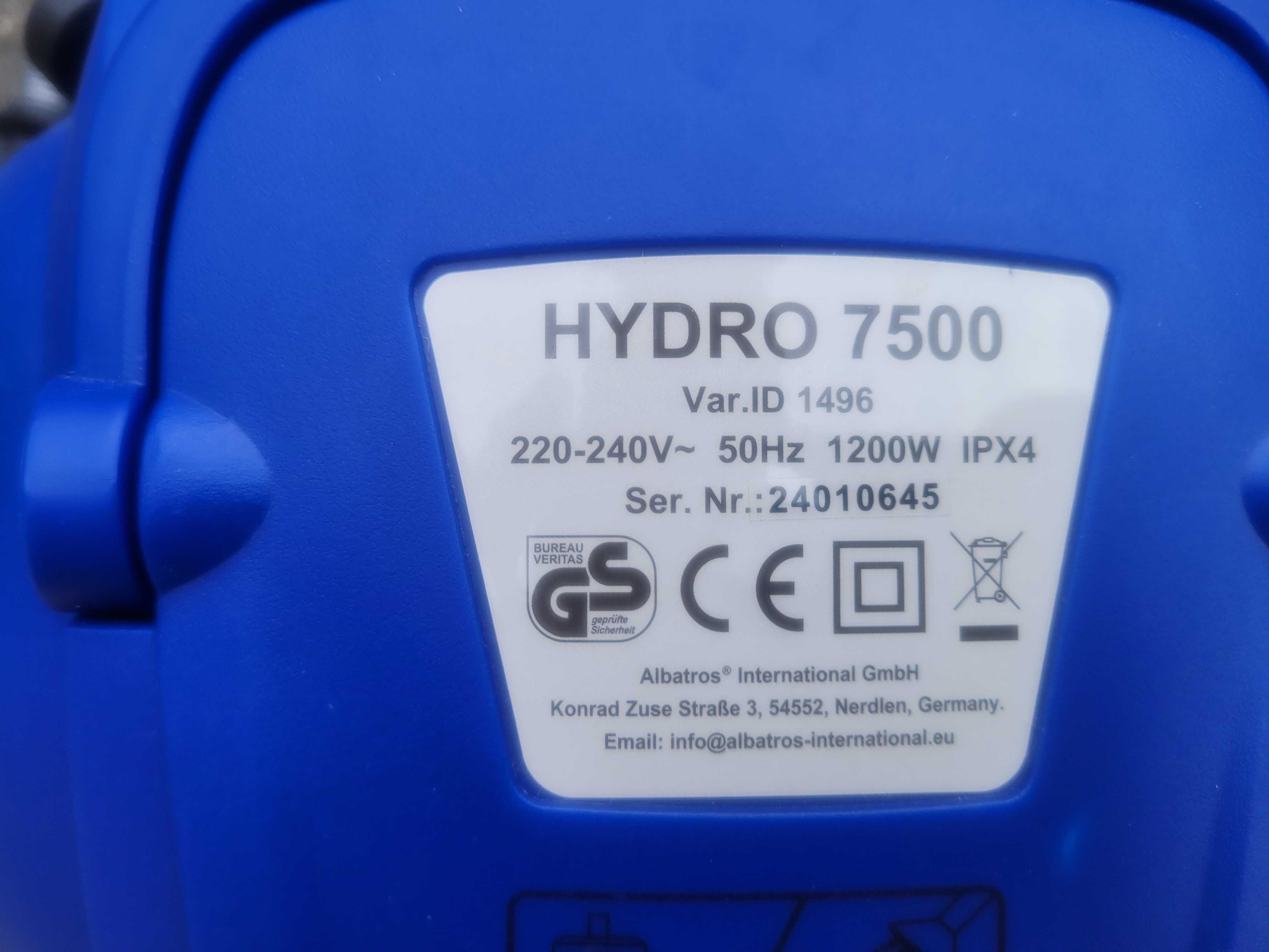 Odkurzacz pioracy hydro 7500 przemyslowy