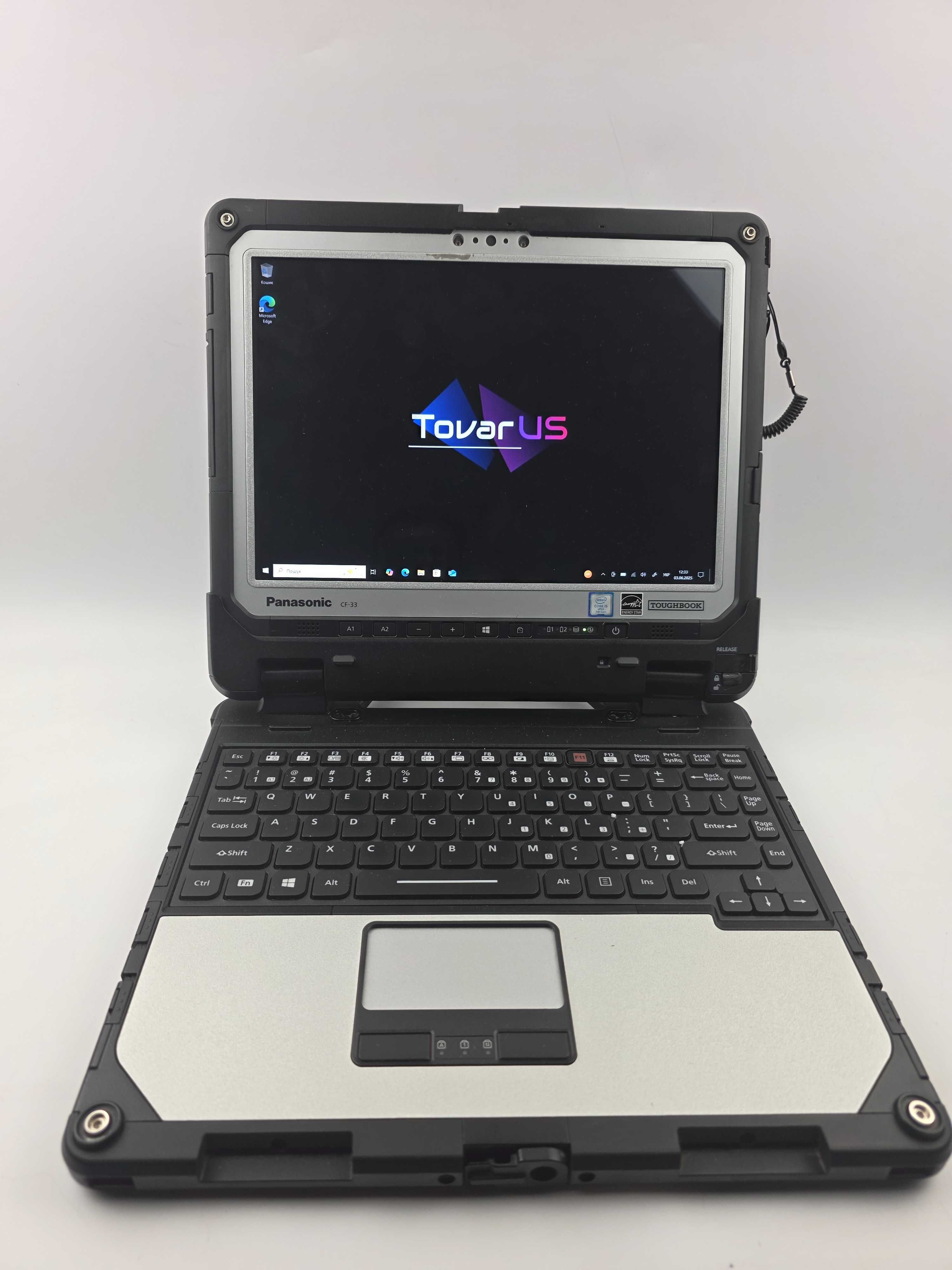 Захищений ноутбук Panasonic Toughbook CF-33 (i5-7200U 480SSD)
