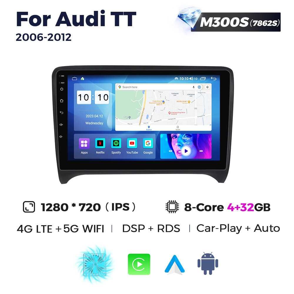 Штатна магнітола Audi TT android GPS навігація ауді
