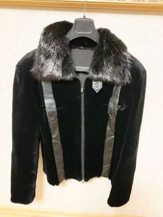 Мужской  полушубок из бобра TYKAFURLUX