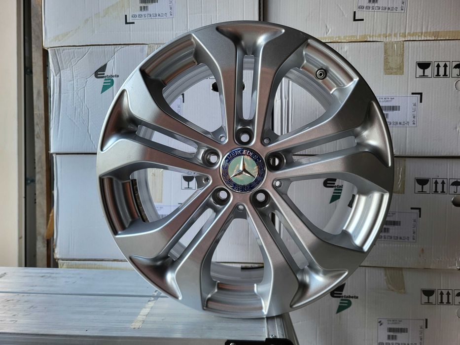 [1284] Felgi aluminiowe Oryginał MERCEDES 17 Cali 5x112 ET36 +Czujniki