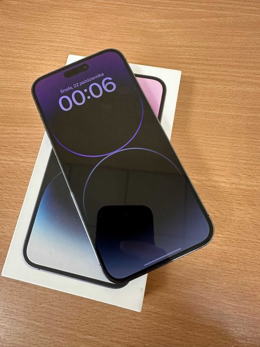 Apple iPhone 14 Pro Max 128GB Deep Purple bateria 90% Górna Wilda 72