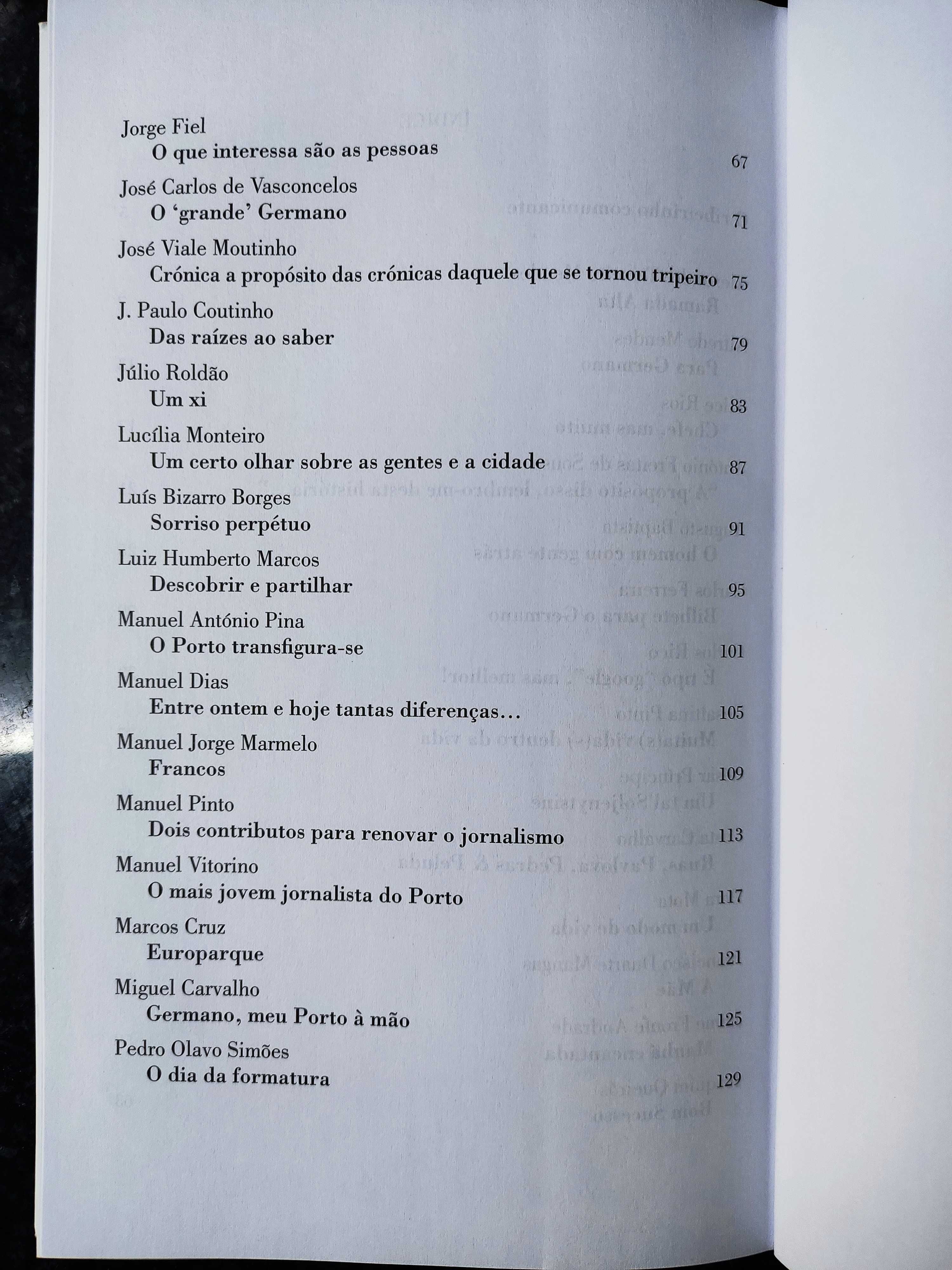 Tributo a Germano Silva | O Homem com gente atrás - Vários autores