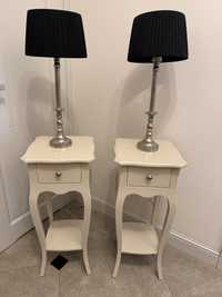 2x Lampa stojaca, pomocnicza, nocna