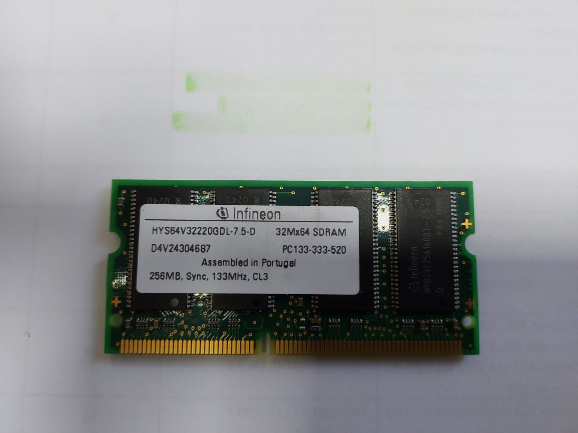 3 Memórias SDRAM