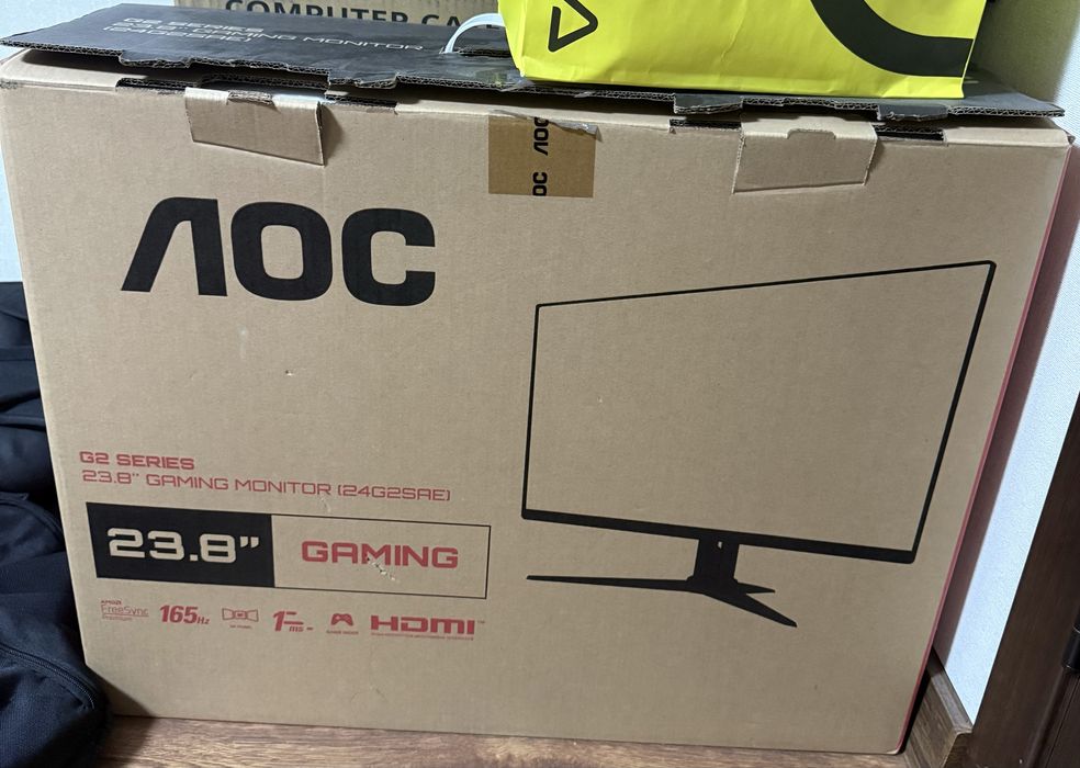 Продам монитор aoc 23.8” в идеальном состоянии 165 гц