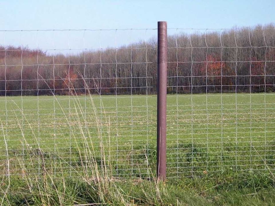 Pal ogrodzeniowy z tworzywa sztucznego - okrągły