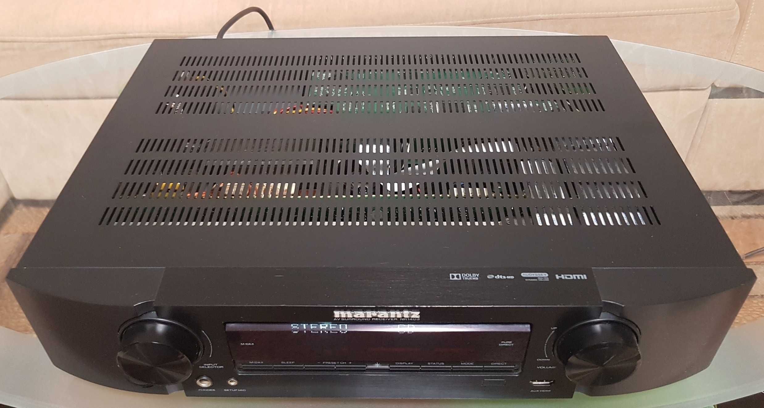 AV ресивер 5.1 Marantz NR 1403 HDMI,Optical made in China