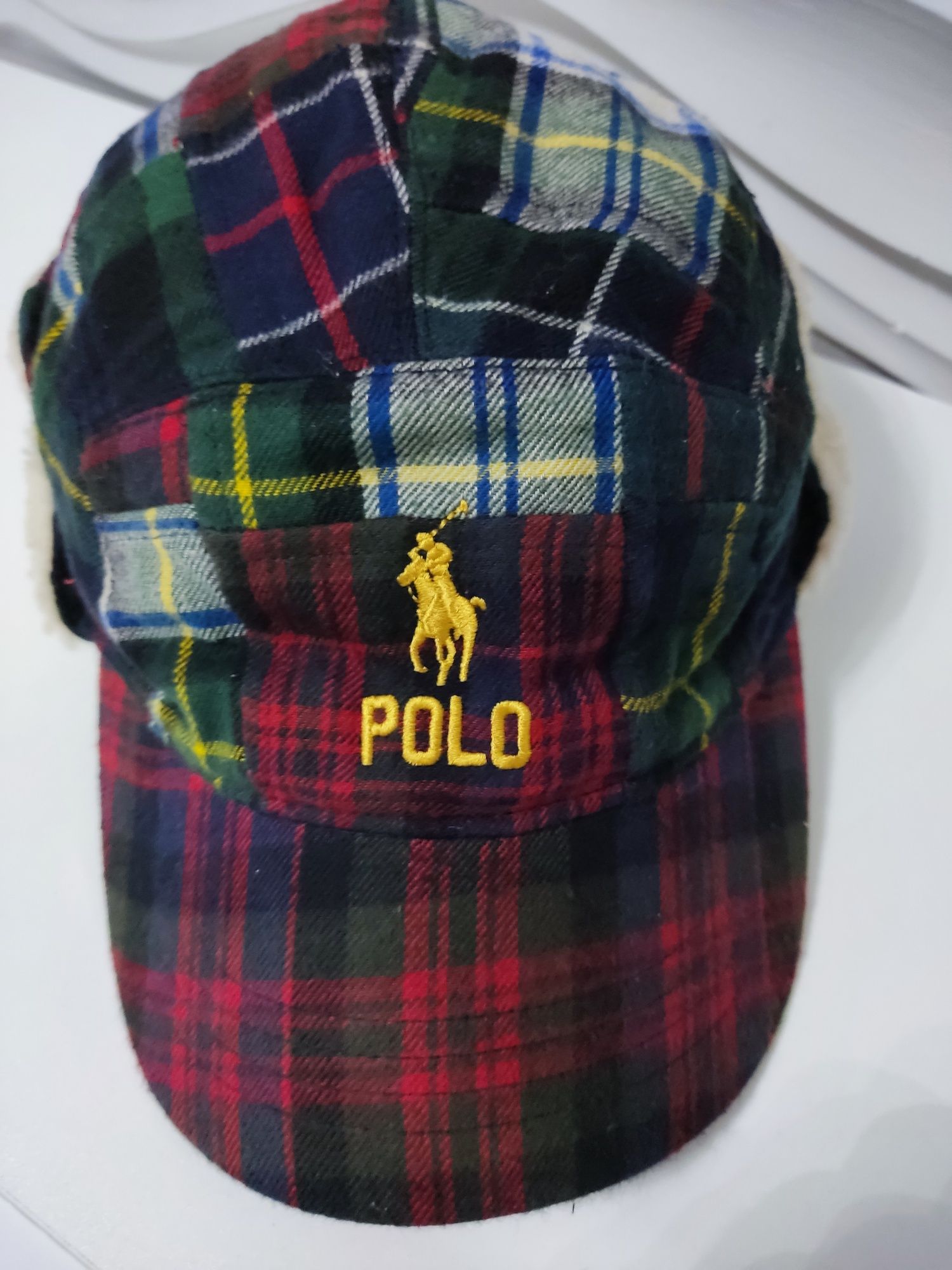 Limitowana czapka zimowa Ralph Lauren polo usa