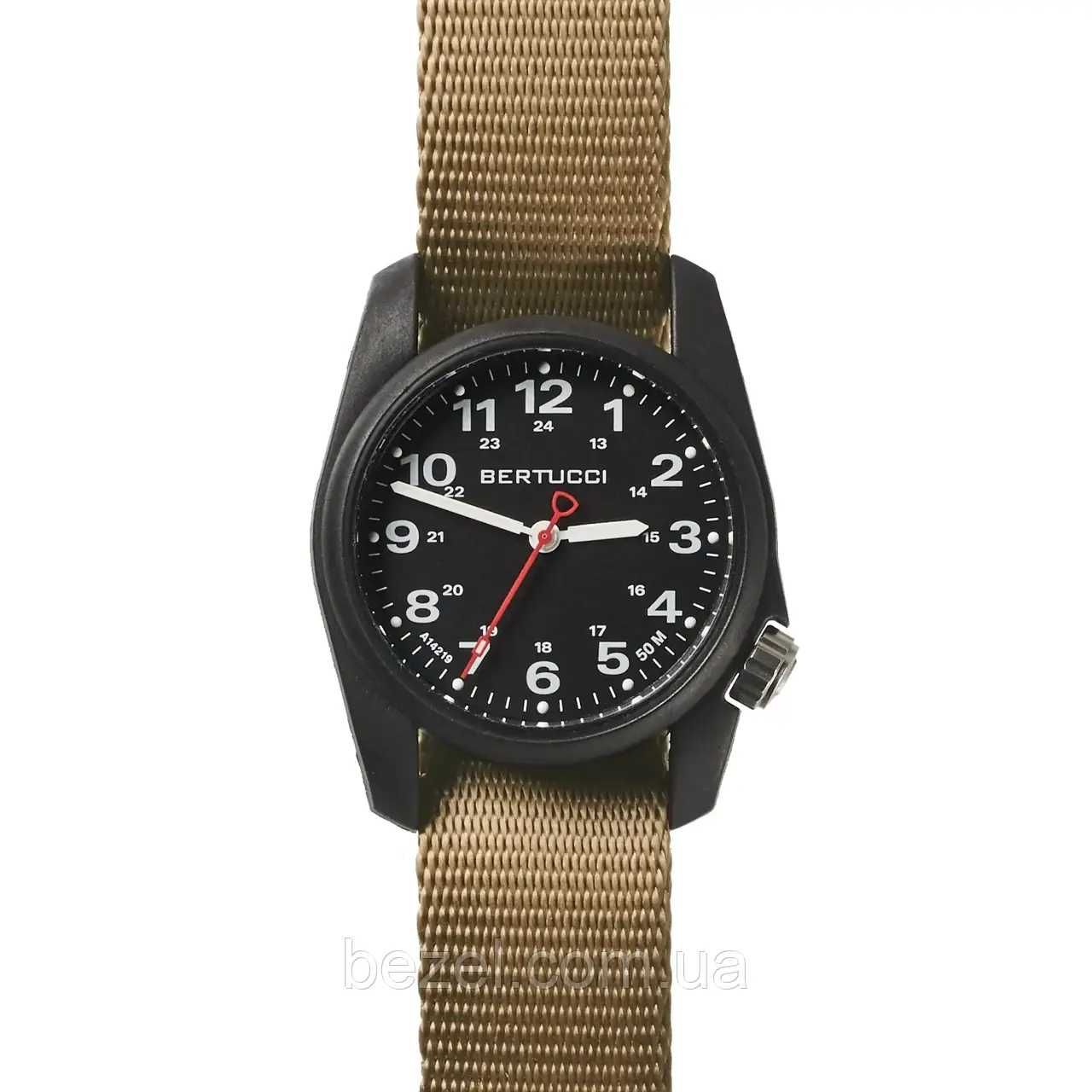 Чоловічий годинник Bertucci 10502 A-1R FIELD COMFORT - BLACK DIAL