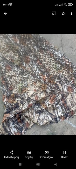 Siatka lesna maskujaca 1,4x7m