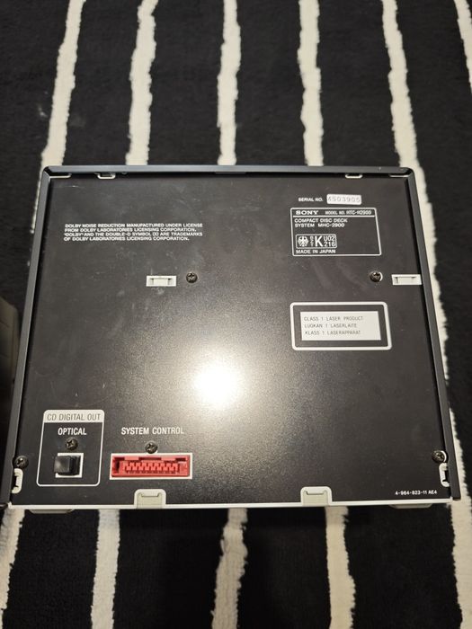 Sony mhc-2900 mini hi-fi wieża