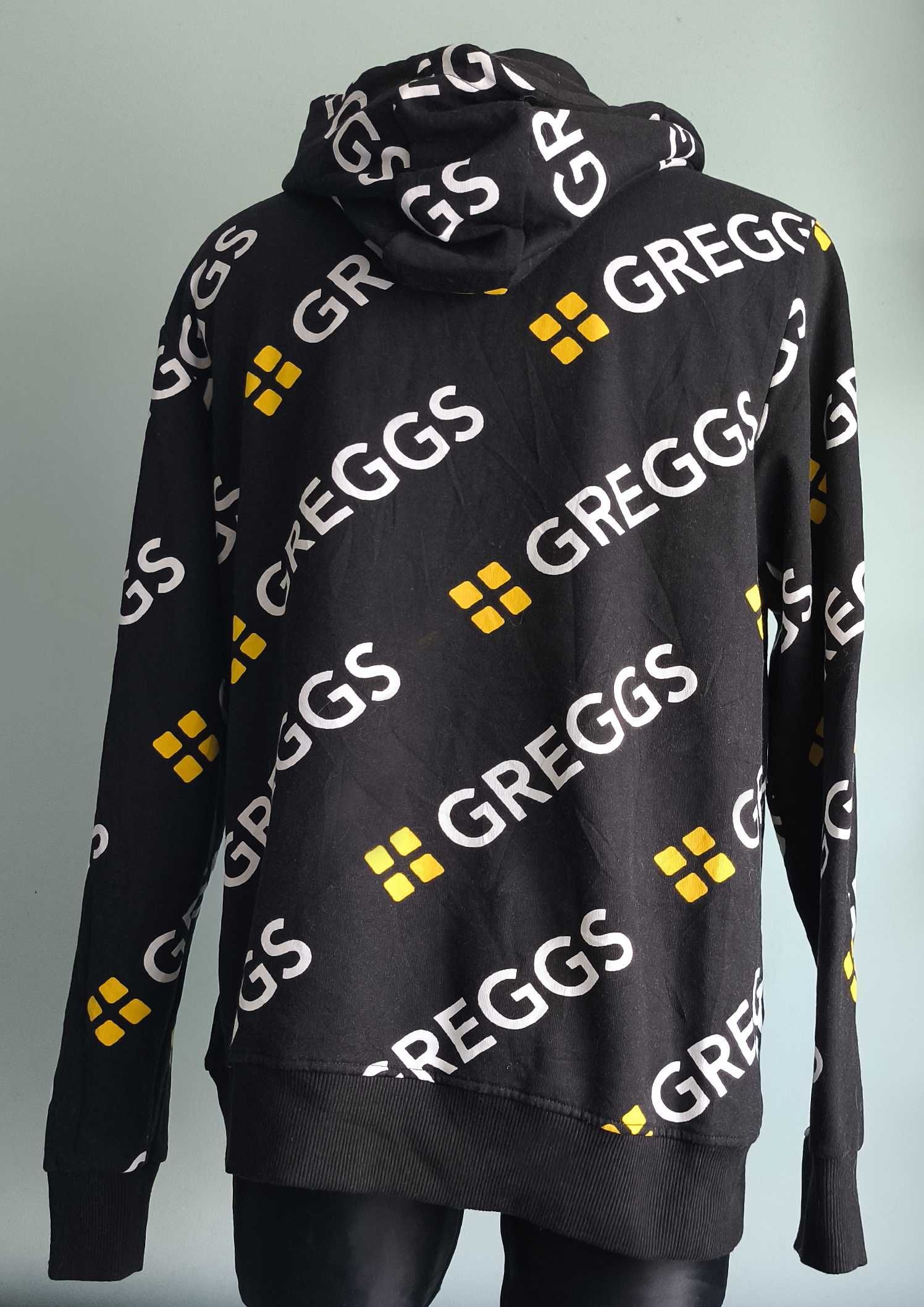 Greggs męska bluza z kapturem r.L