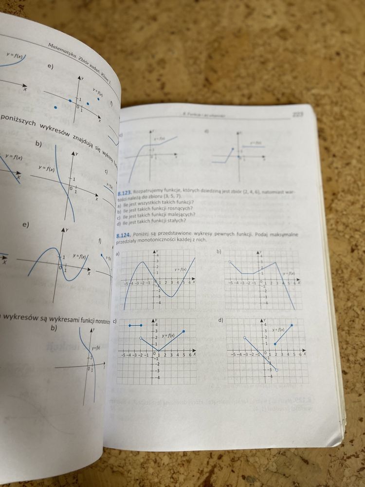 Matematyka zbiór zadań klasa 1