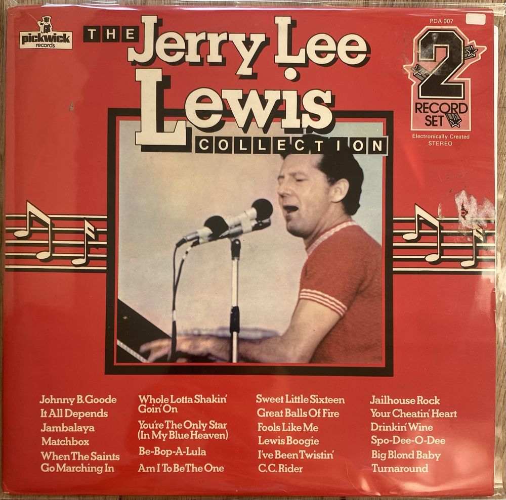 Jerry Lee Lewis Collection 2 Record Set