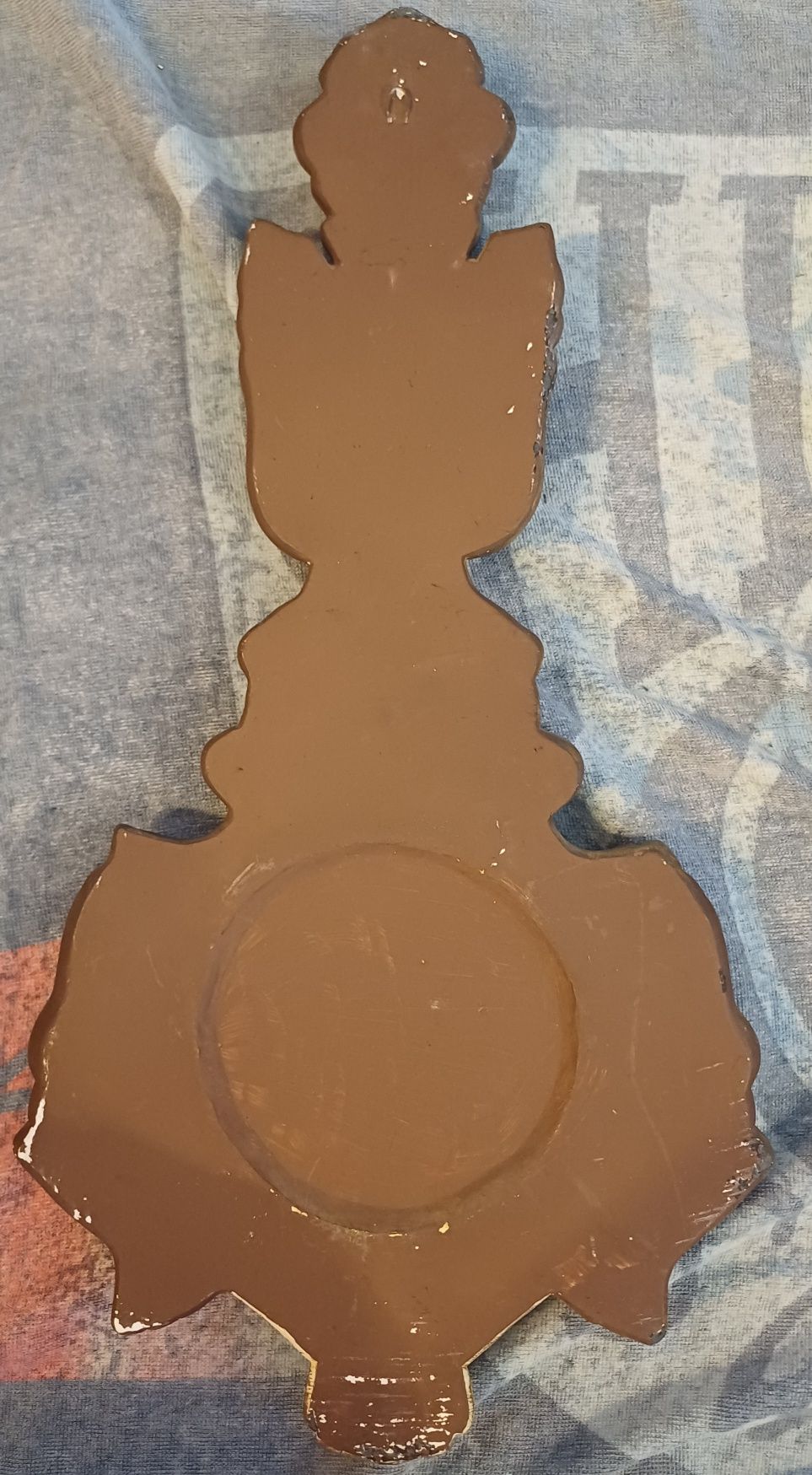 Espelho quadro dourado