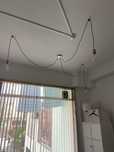 Candeeiro com 3 lampadas
