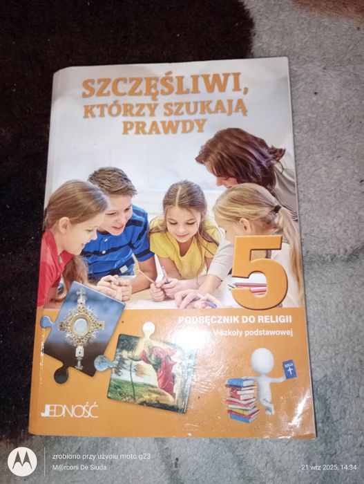 Książka do religii klasa 5
