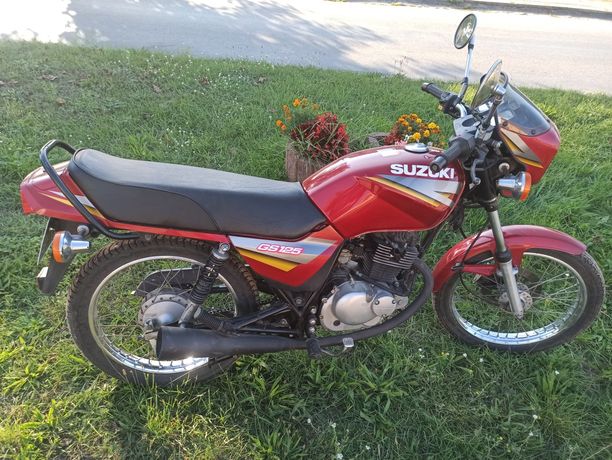 Motor Motocykl Suzuki GS 125 S 2000r. Turystyczny