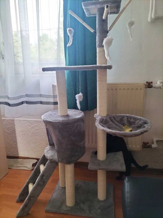 Drapak dla kota 6 poziomów schodki (Nowy) legowisko wieża wysoki